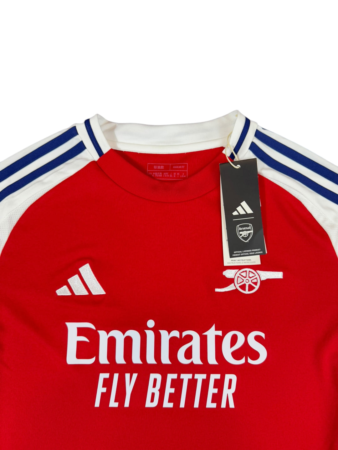 2024/25 Arsenal Adidas Football Shirt Brand New Womens