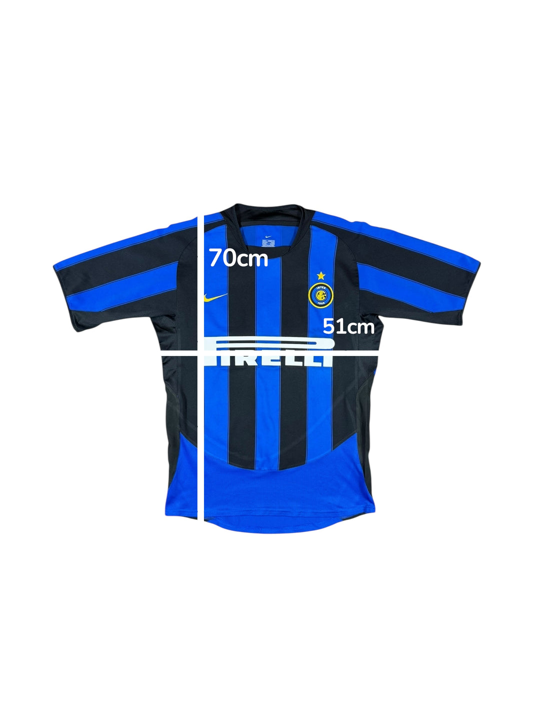 2003-04 Inter Milan Nike Home Shirt - 7/10 - (S)