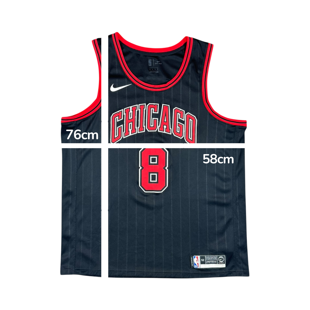 2020 Chicago Bulls Nike Home Basketball Jersey #8 LAVINE - 8/10 - (XL)