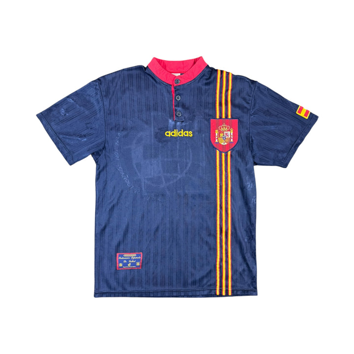 1996-98 Spain Adidas Away Shirt #11 - 9/10 - (M)