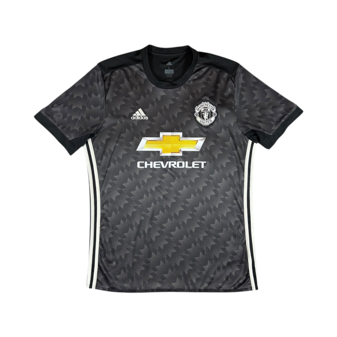 2017-18 Manchester United Adidas Away Shirt #6 POGBA - 9/10 - (L)