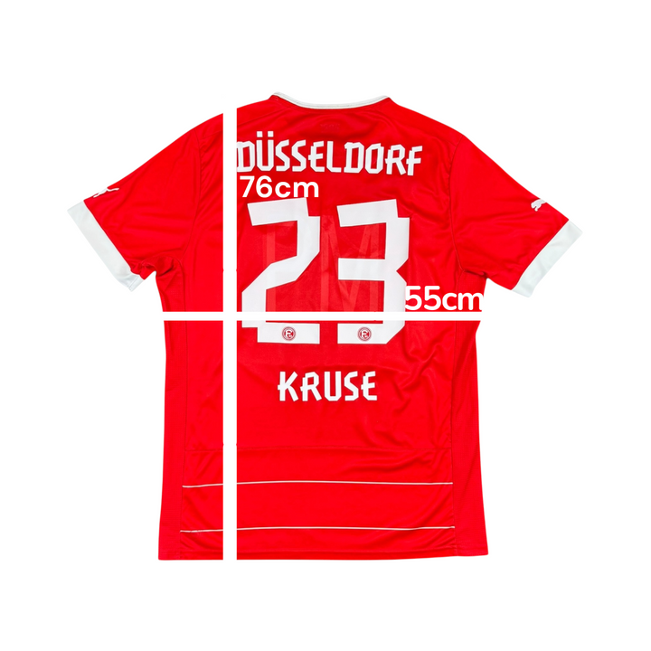 2012-13 Fortuna Dusseldorf Puma Home Shirt #23 KRUSE - 8/10 - (XL)