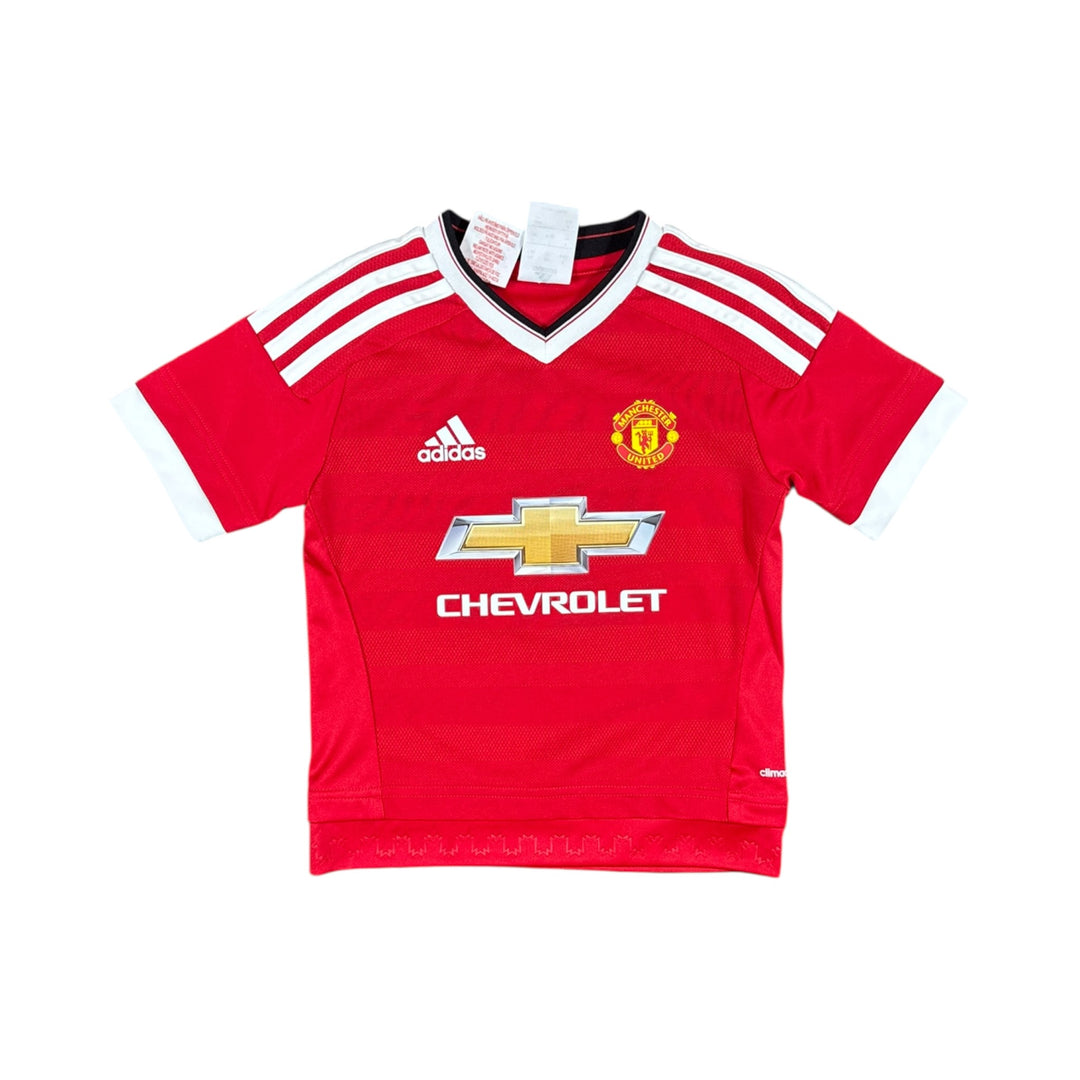 2015-16 Manchester United Adidas Home Shirt #10 ROONEY - 10/10 - (3-4 Years)