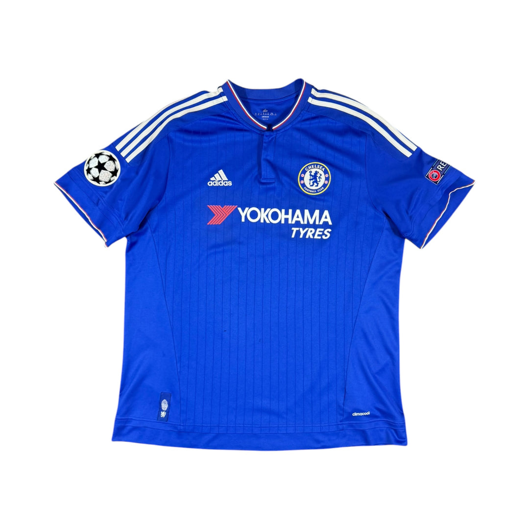 2015-16 Chelsea Adidas Home Shirt HAZARD #10 - 7/10 - (2XL)