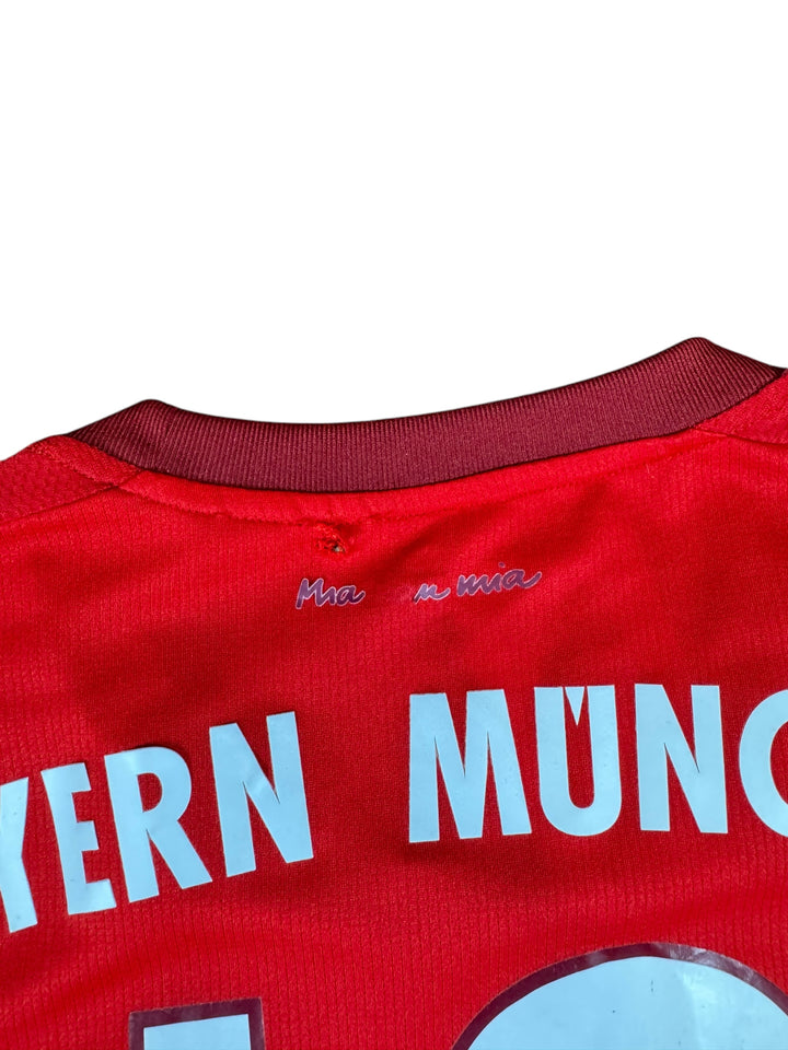 2015/16 Bayern Munich Adidas Home Football Shirt #10 ROBBEN - 6/10 - (M)