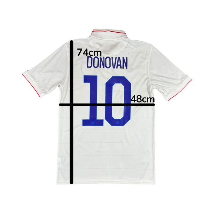 2014 USA Nike Home Shirt #10 DONOVAN - 8/10 - (M)