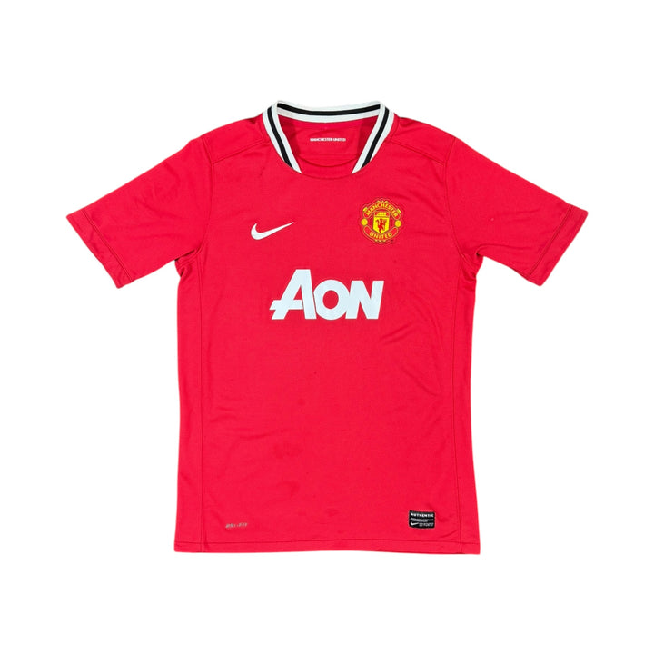 2011-12 Manchester United Nike Home Shirt Rooney #10 - 7/10 - (14-15 Years)