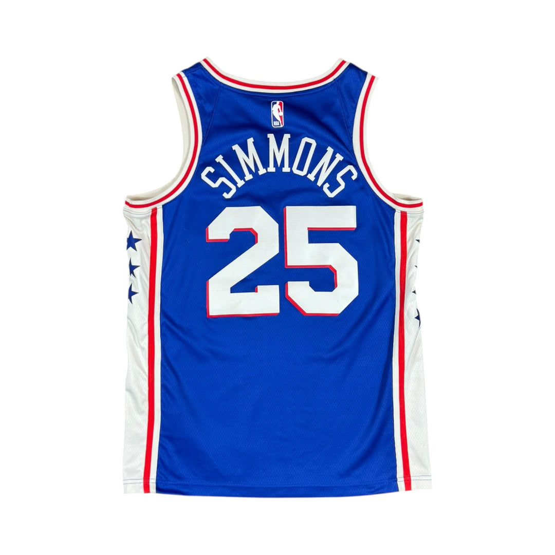 2020 Philadelphia 76ers Nike Home Basketball Jersey #25 SIMMONS - 7/10 - (M)