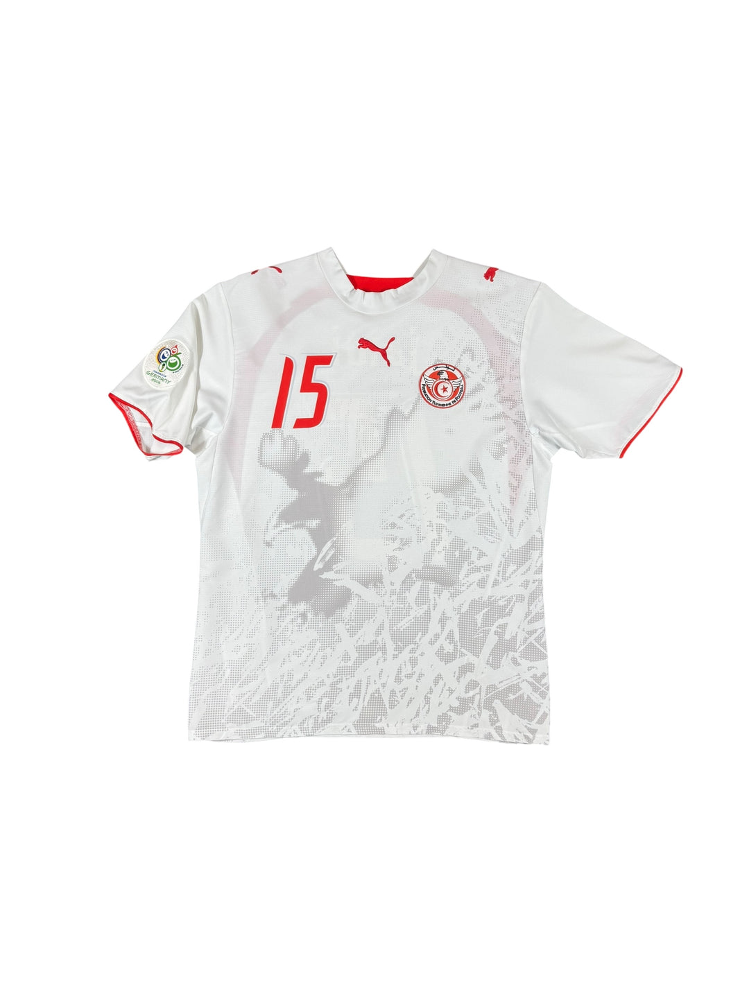 2006-07 Tunisia Puma Home Shirt #15 JAIDI - 10/10 - (M)