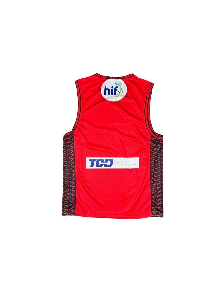 2018-19 Perth Wildcats Home Basketball Jersey Brand New (2XL)