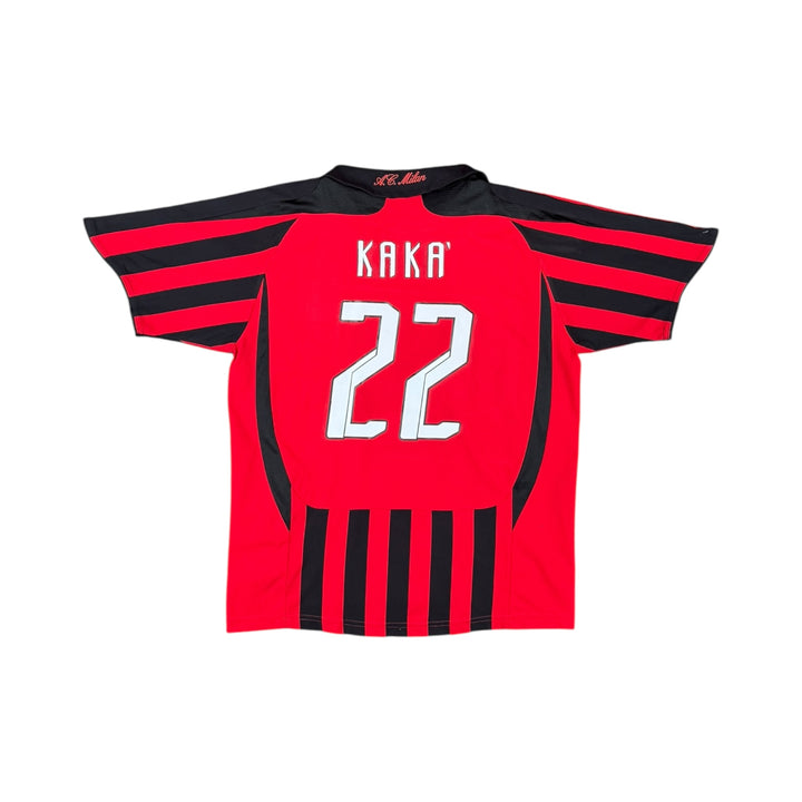 2007-08 AC Milan Adidas Home Shirt #22 KAKA - 8/10 - (13-14 Years)
