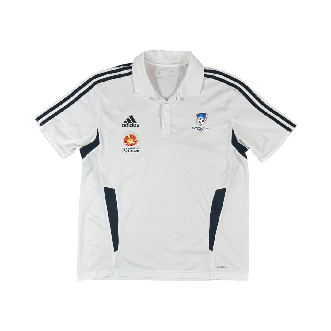 2011-12 Sydney FC Adidas Team Polo Shirt - 7/10 - (XL)