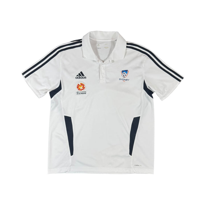 2011-12 Sydney FC Adidas Team Polo Shirt - 7/10 - (XL)