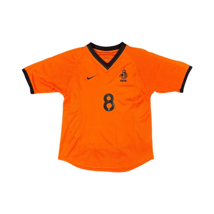 2000-02 Netherlands Home Shirt DAVIDS #8 - 6/10 - (15-16 Years)