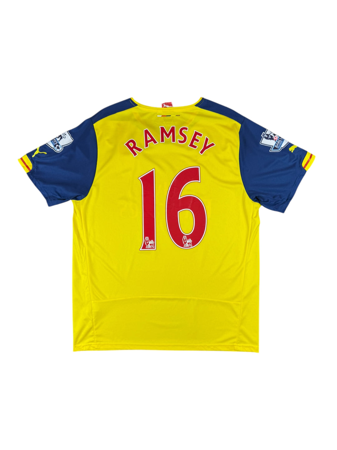 2014/15 Arsenal Puma Football Shirt #16 Ramsey - 6/10 - (XL)