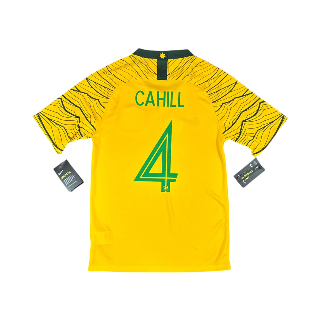 2018-20 Australia Home Shirt CAHILL #4 Brand New (S)