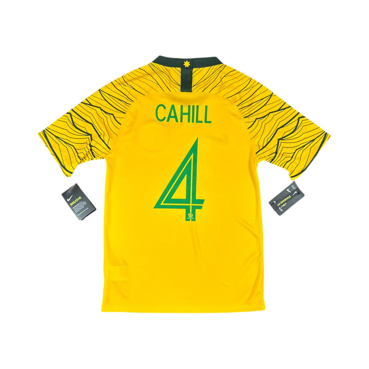 2018-20 Australia Home Shirt CAHILL #4 Brand New (S)