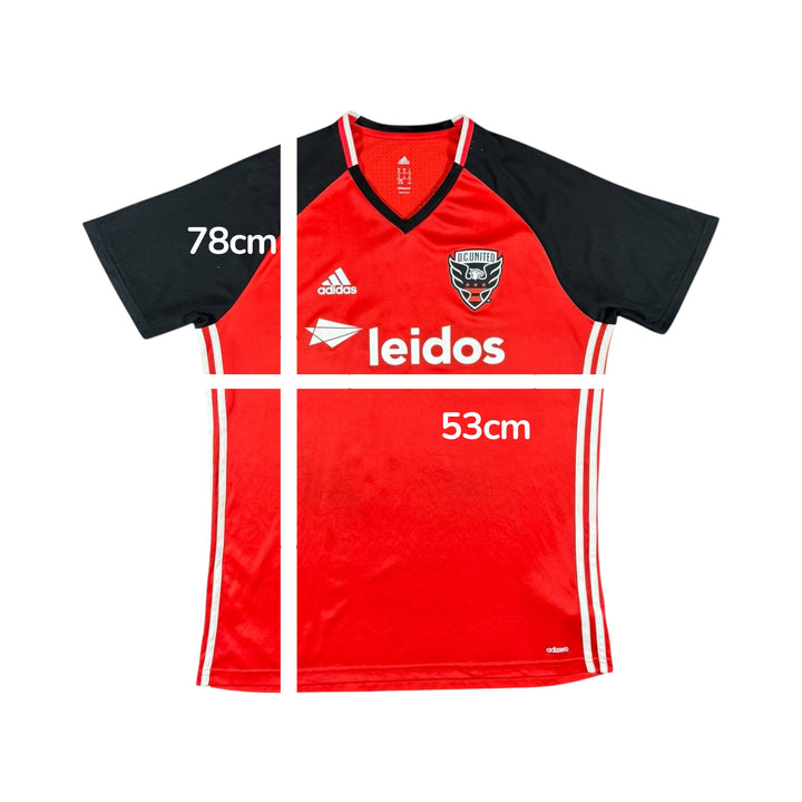 2016-17 DC United Adidas Player Authentic Training Shirt - 9/10 - (XL)