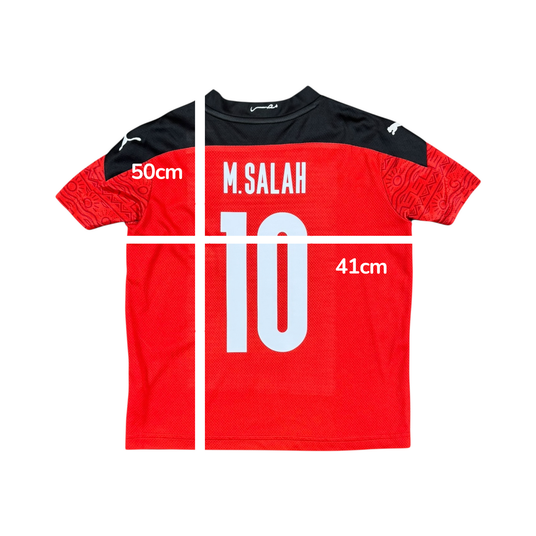 2020-21 Egypt Puma Home Shirt #10 M. SALAH - 9/10 - (9-10 Years)