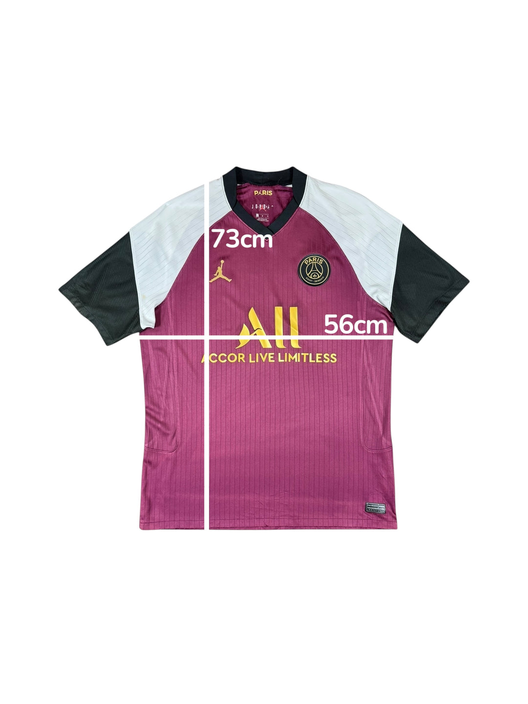 2020/21 Paris Saint Germain Jordan Third Shirt - 7/10 - (L)