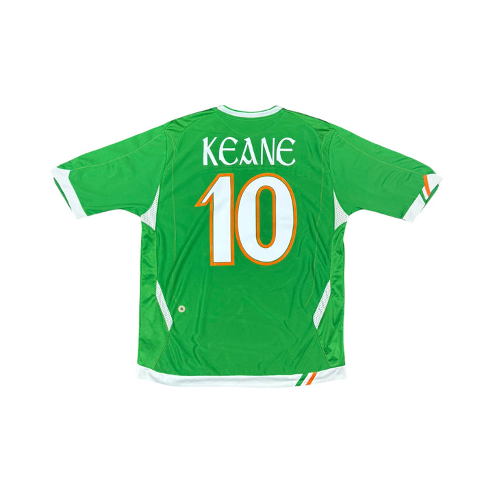 2008-10 Ireland Umbro Home Shirt KEANE #10 - 9/10 - (XL)