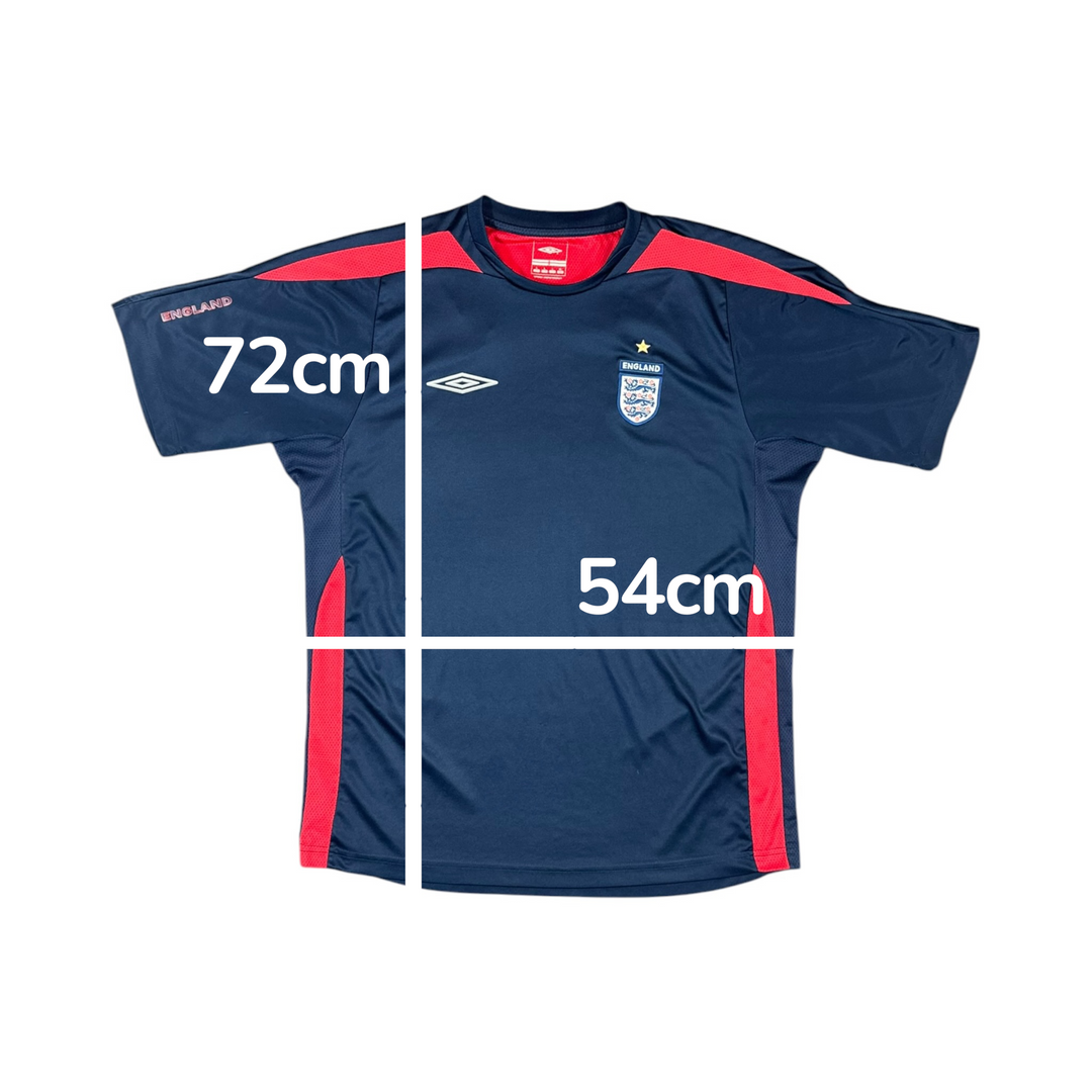 2004-06 England Training Shirt - 8/10 - (L)