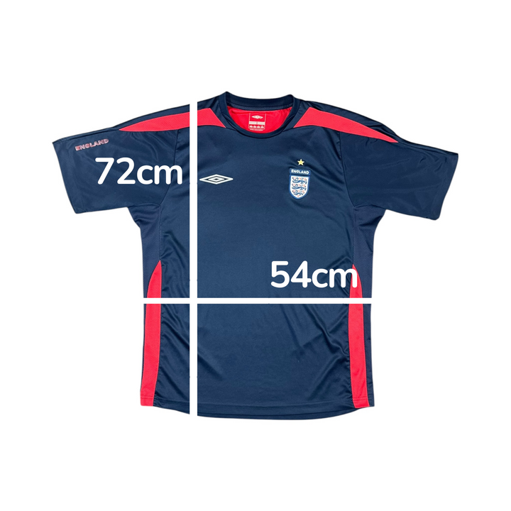 2004-06 England Training Shirt - 8/10 - (L)