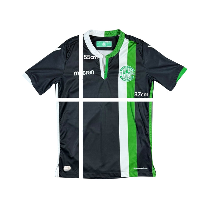 2017-18 Hibernian Macron Home Shirt - 9/10 - (11-12 Years)