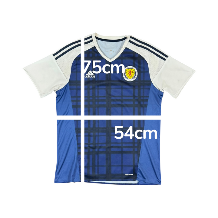 2015-17 Scotland Adidas Home Shirt - 8/10 - (L)