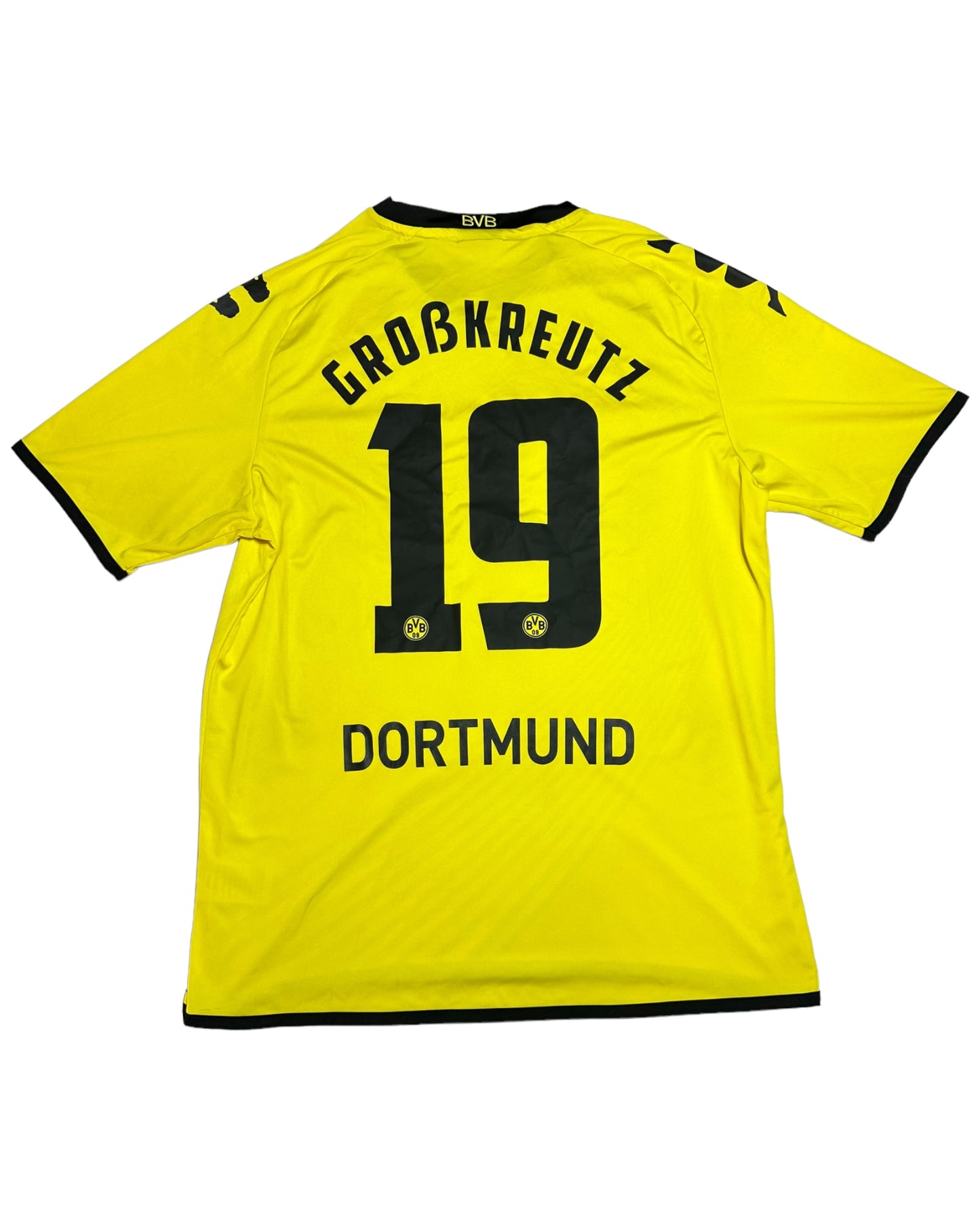 2011/12 Borussia Dortmund Grobkreutz Home Football Jersey Men’s XL