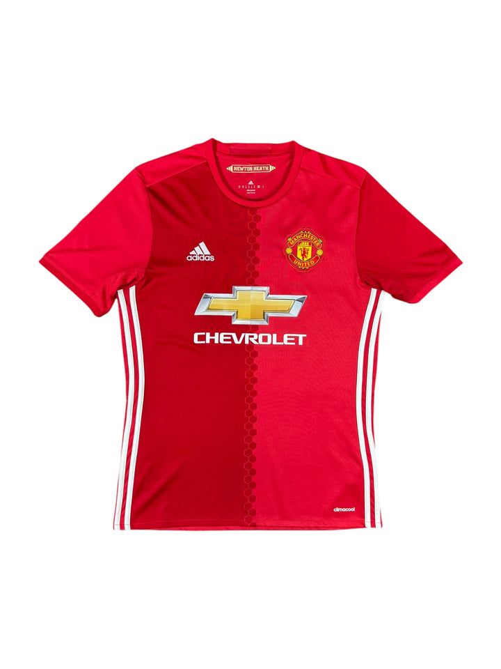 2016/17 Manchester United Adidas Home Football Shirt #6 POGBA - 9/10 - (M)