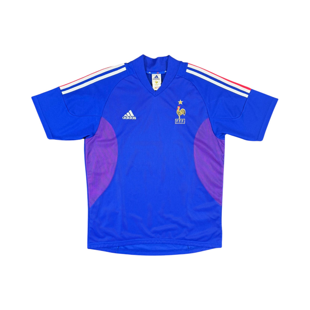 2002-04 France Adidas Home Shirt - 10/10 - (M)