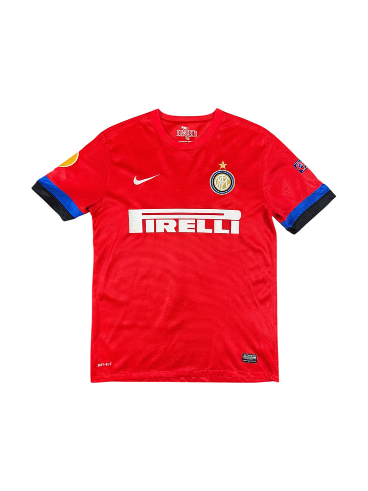 2012/13 Inter Milan Nike Away Football Shirt #4 ZANETTI - 8/10 - (M)