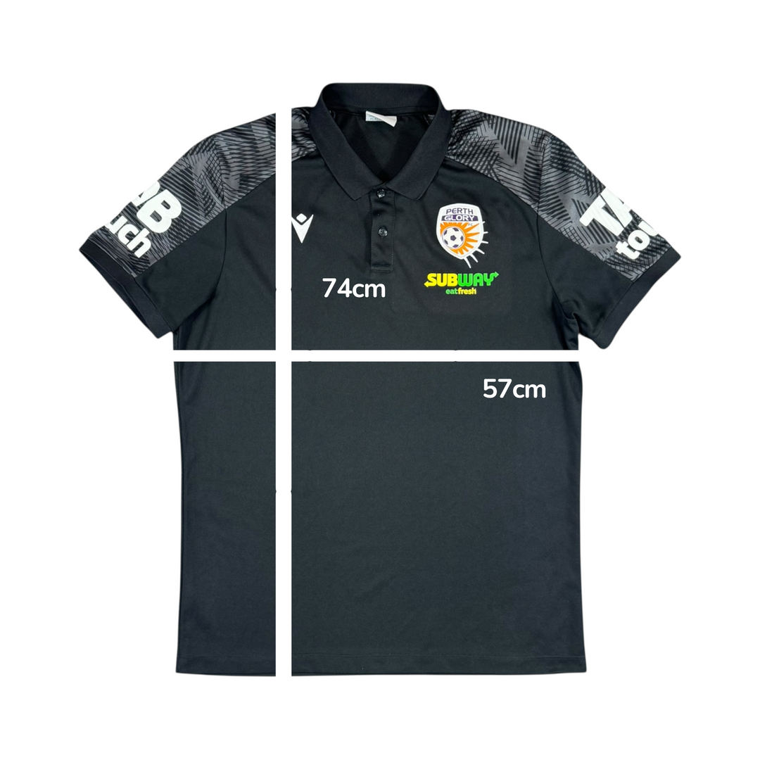 Perth Glory Travel Polo Shirt - 9/10 - (XL)