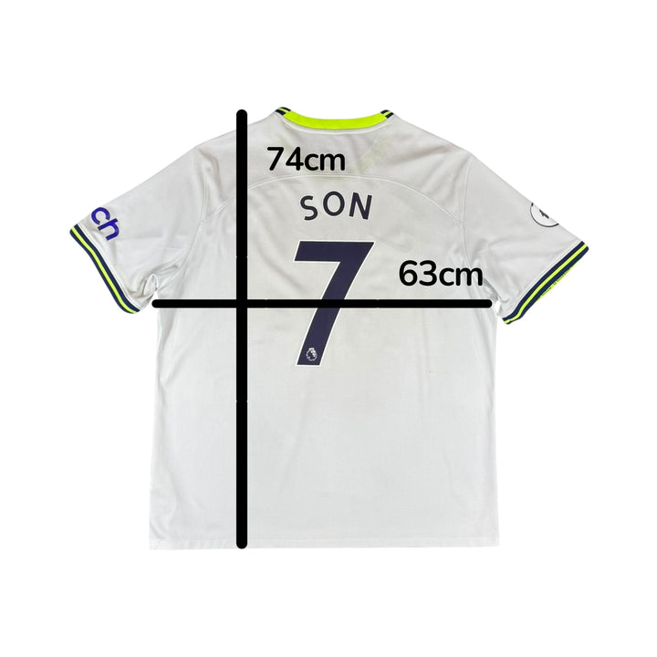 2022-23 Tottenham Hotspurs Nike Home Shirt #7 SON - 8/10 - (XL)