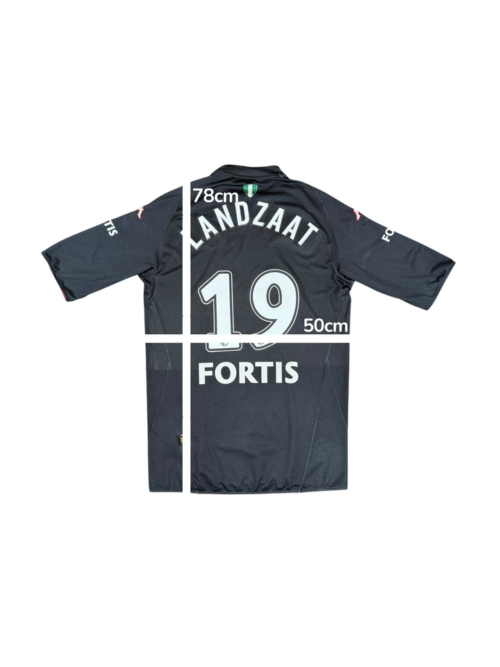 2007-08 Feyenoord Kappa Away Shirt #19 LANDZAAT - 8/10 - (XL)