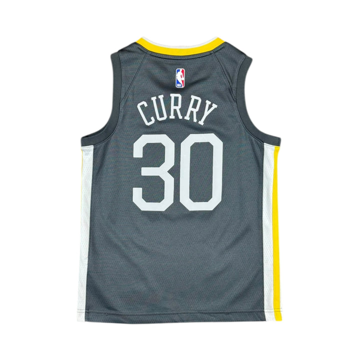 2017-18 Golden State Warriors Nike Basketball Jersey #30 CURRY - 8/10 - (9-10 Years)