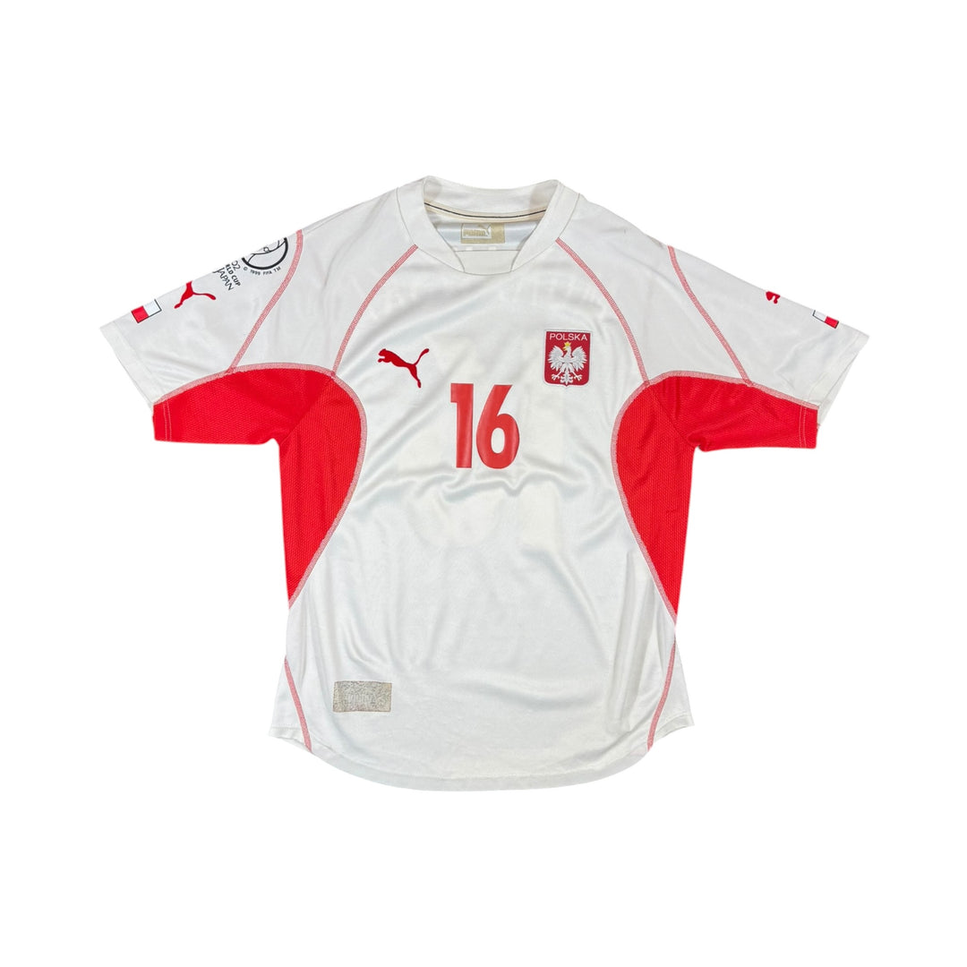 2002-04 Poland Puma Home Shirt MURAWSKI #16 - 7/10 - (M)
