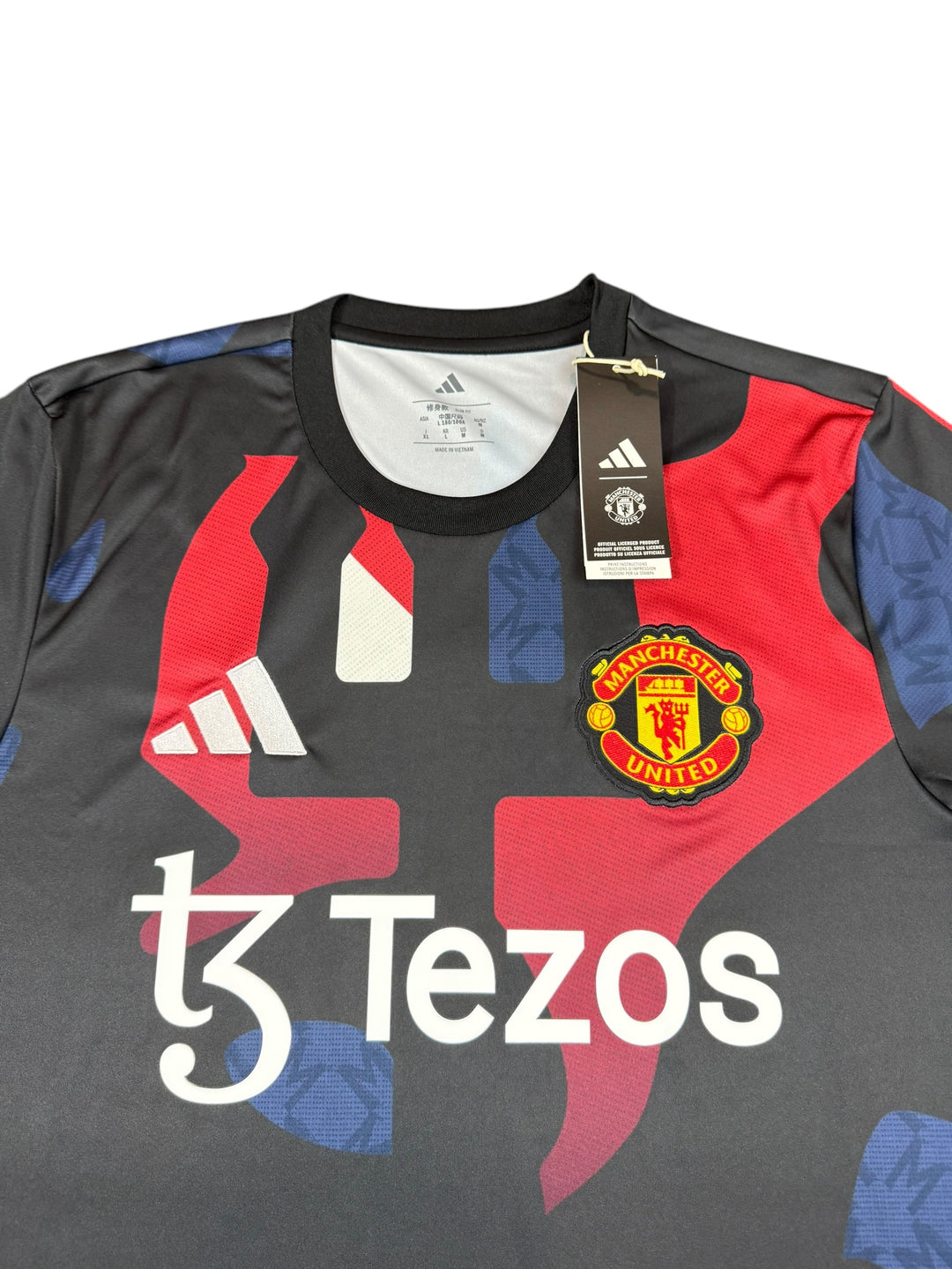 2024/25 Manchester United Adidas Pre-Match Football Shirt Brand New