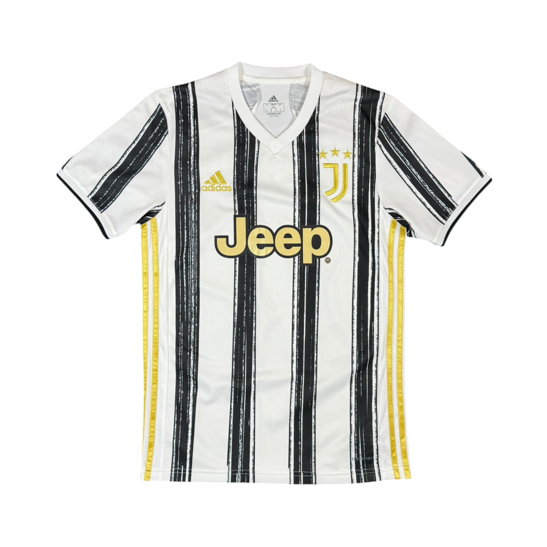 2020-21 Juventus Adidas Home Shirt RONALDO #7 - 9/10 - (S)