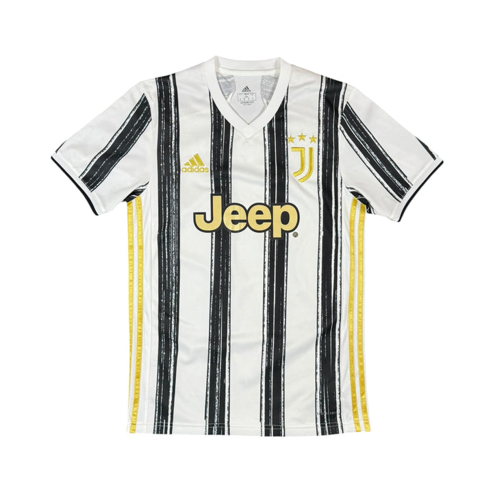 2020-21 Juventus Adidas Home Shirt RONALDO #7 - 9/10 - (S)
