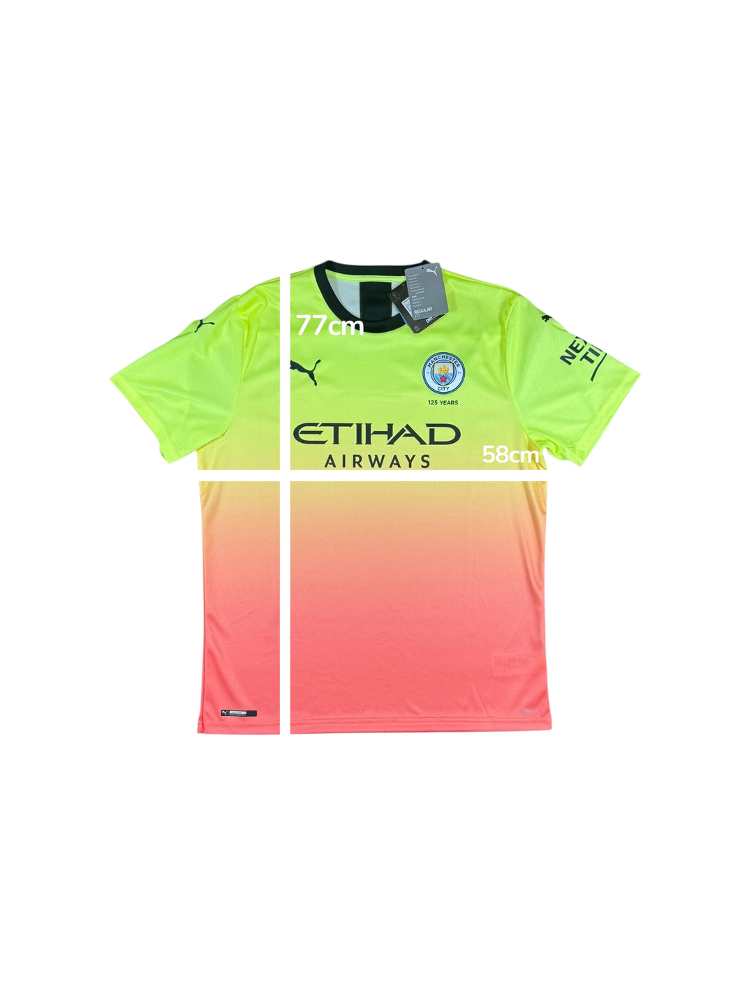 2020-21 Manchester City Puma Away Shirt Player Authentic Brand New (XL)