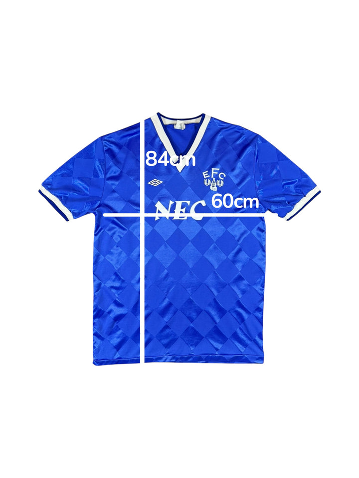 1986-89 Everton Umbro Home Shirt - 8/10 - (XL)