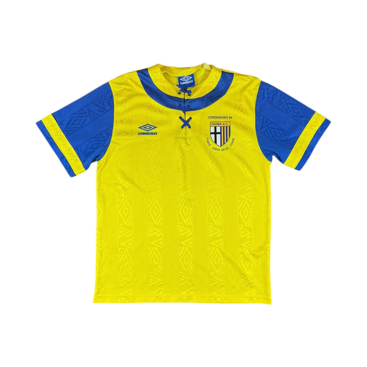 1993-95 Parma Calcio Umbro Away Shirt "Copenhagen 94" - 10/10 - (M)