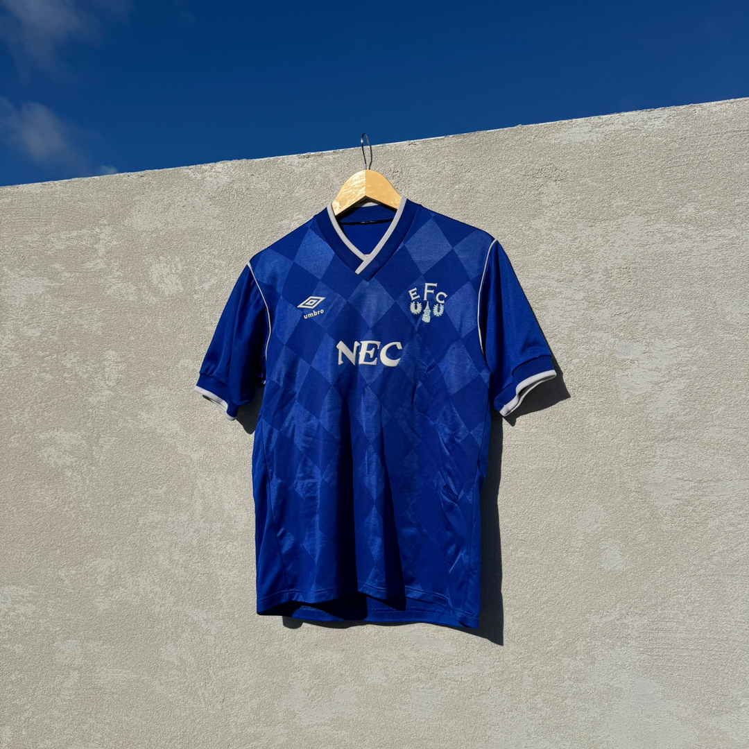 1986-89 Everton Home Shirt - 8/10 - (M)