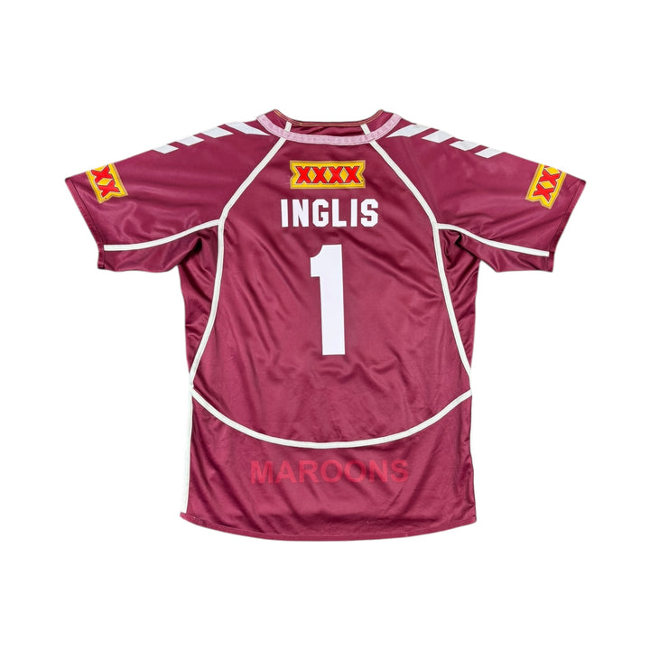 2012 Queensland Canterbury Home Rugby Shirt #1 INGLIS - 7/10 - (M)