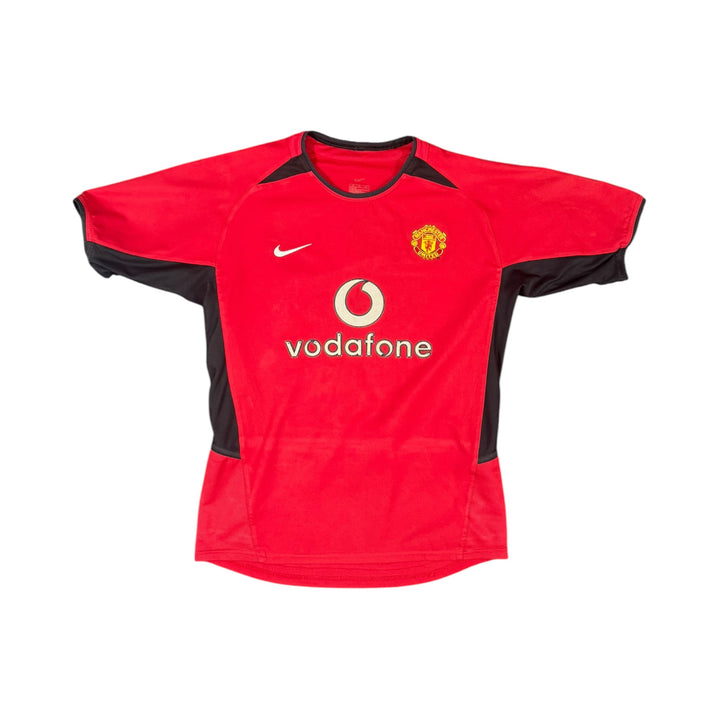 2002-04 Manchester United Home Shirt - 7/10 - (14-15 Years)