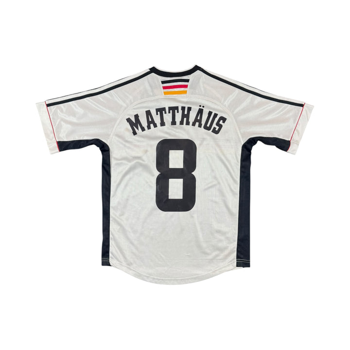 1998-00 Germany Adidas Home Shirt MATTHAUS #8 - 8/10 - (S)