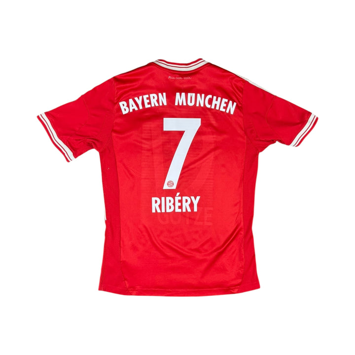 2013-14 Bayern Munich Adidas Home Shirt #7 RIBERY - 8/10 - (13-14 Years)