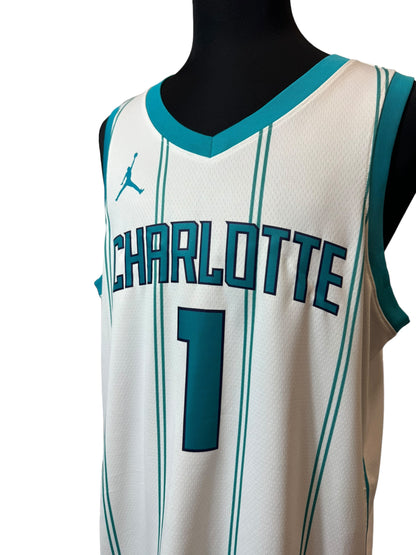 Charlotte Hornets Basketball NBA Jersey #1 Ball New